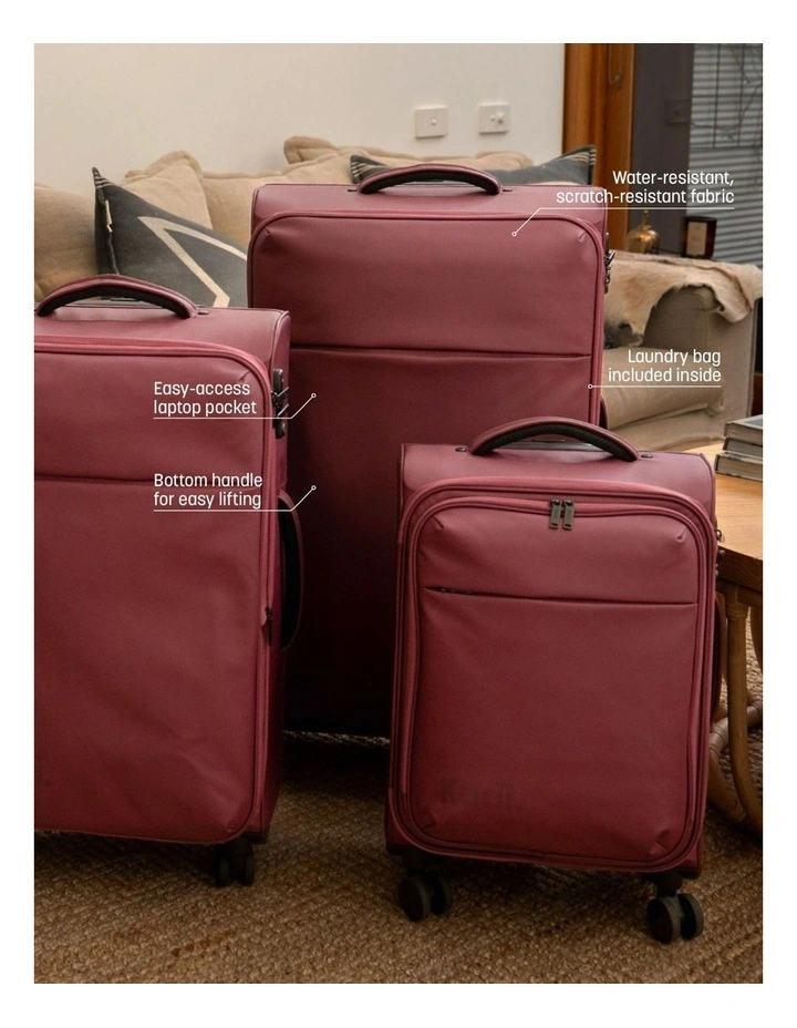 Cloud Check-In Large TTIK-8-M Suitcase in Plum image 2