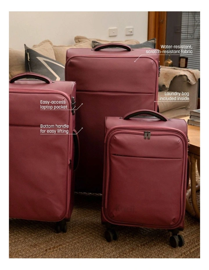 Cloud Check-In Large TTIK-8-M Suitcase in Plum image 3