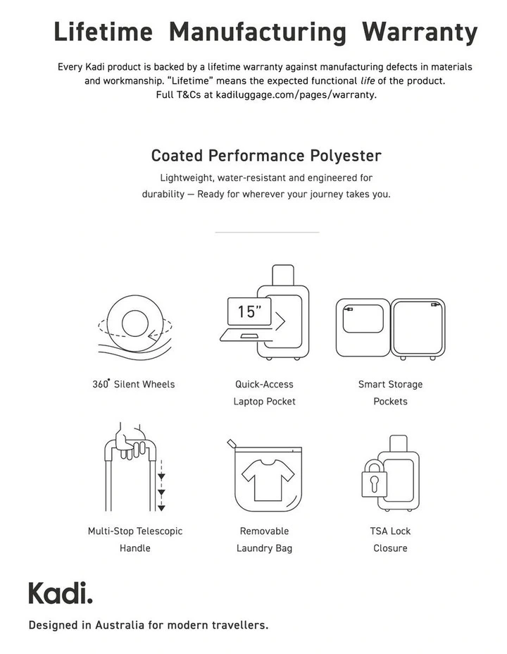 Cloud Underseater TTIK-12-J Suitcase in Steel Blue image 7
