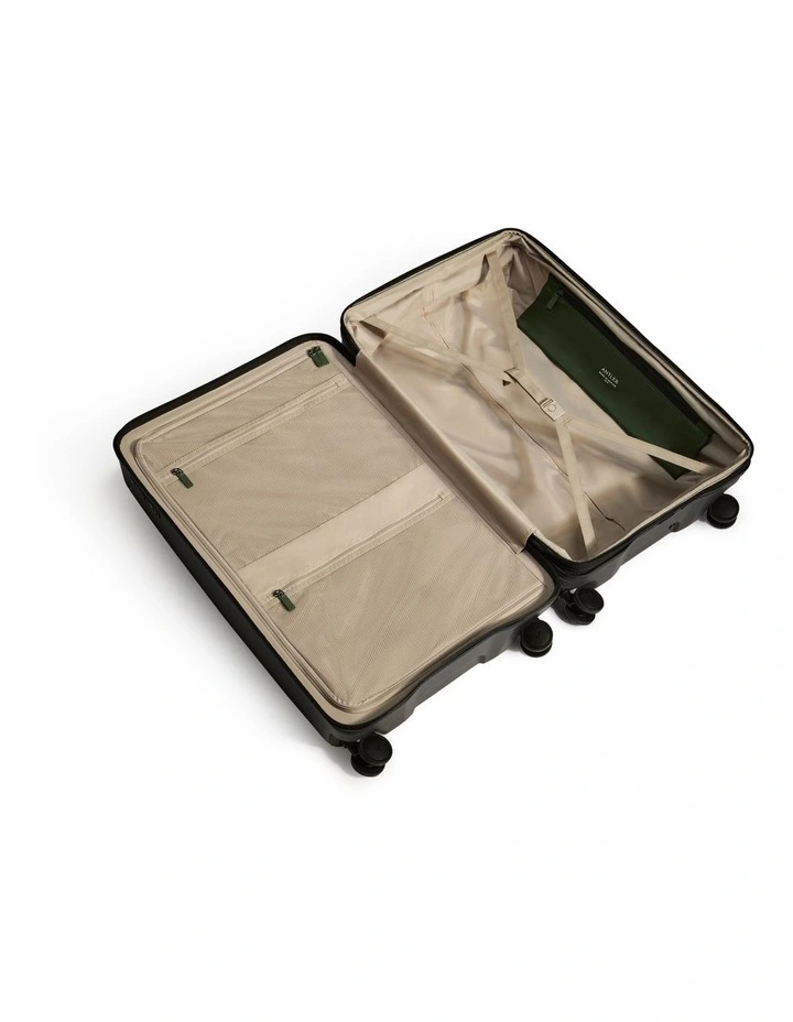 Icon Stripe 78CM EXP HC Spin Suitcase in Black image 3