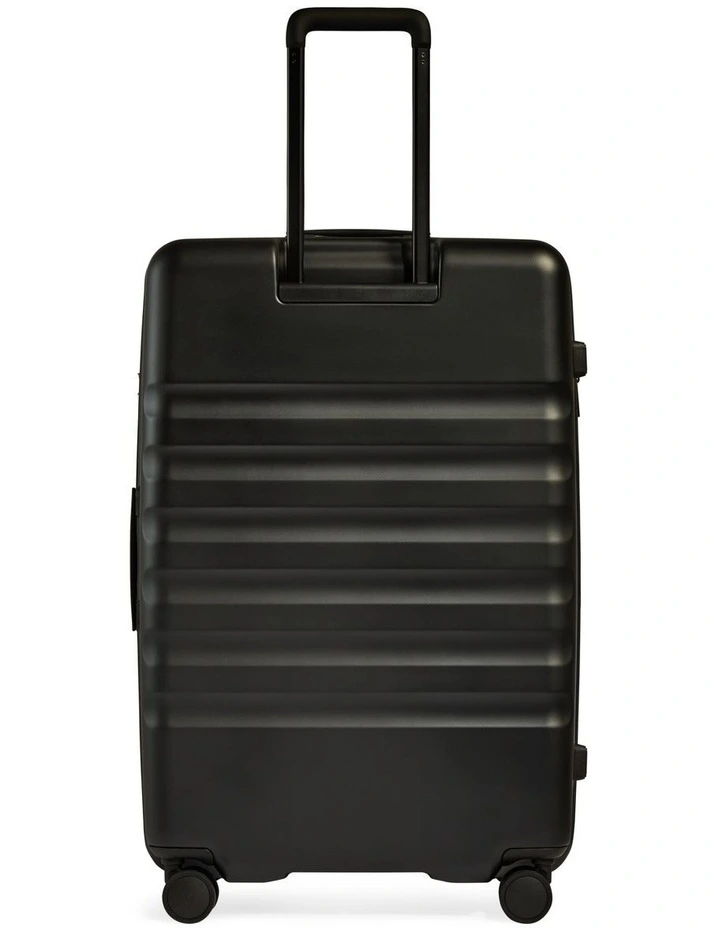 Icon Stripe 78CM EXP HC Spin Suitcase in Black image 4