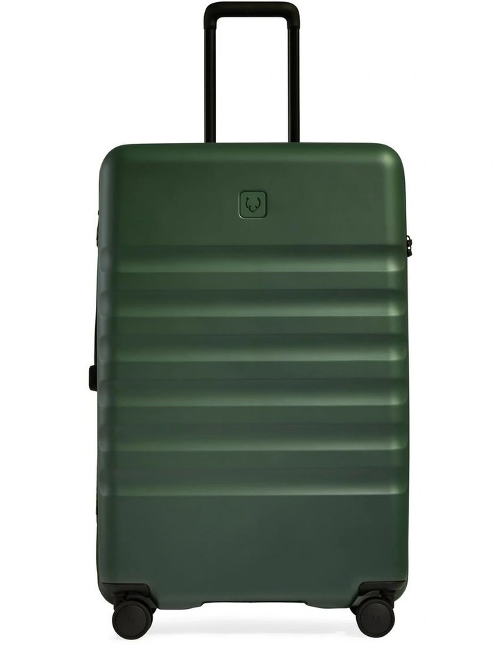 Icon Stripe Expandable HC 4719157015 Spin Suitcase 78cm in Green image 1