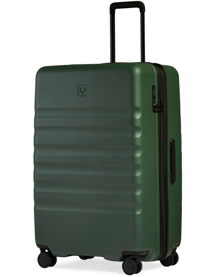 Icon Stripe Expandable HC 4719157015 Spin Suitcase 78cm in Green image 2