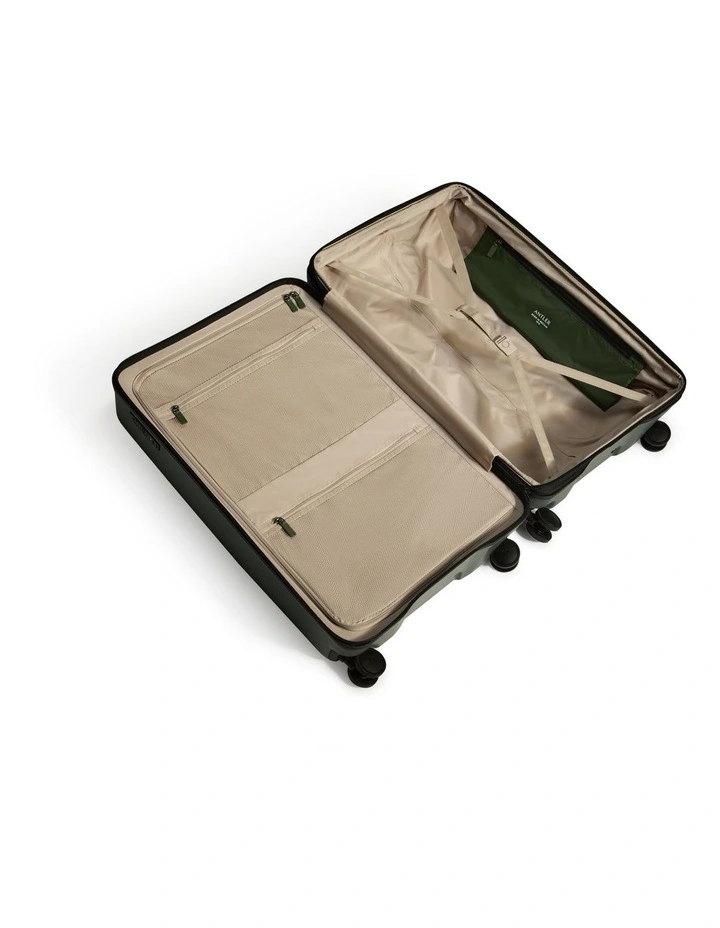 Icon Stripe Expandable HC 4719157015 Spin Suitcase 78cm in Green image 3