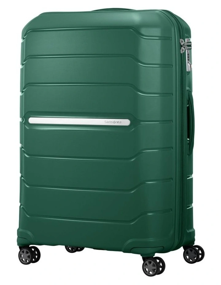 Oc2lite Expandable Suitcase 75cm in Green image 2