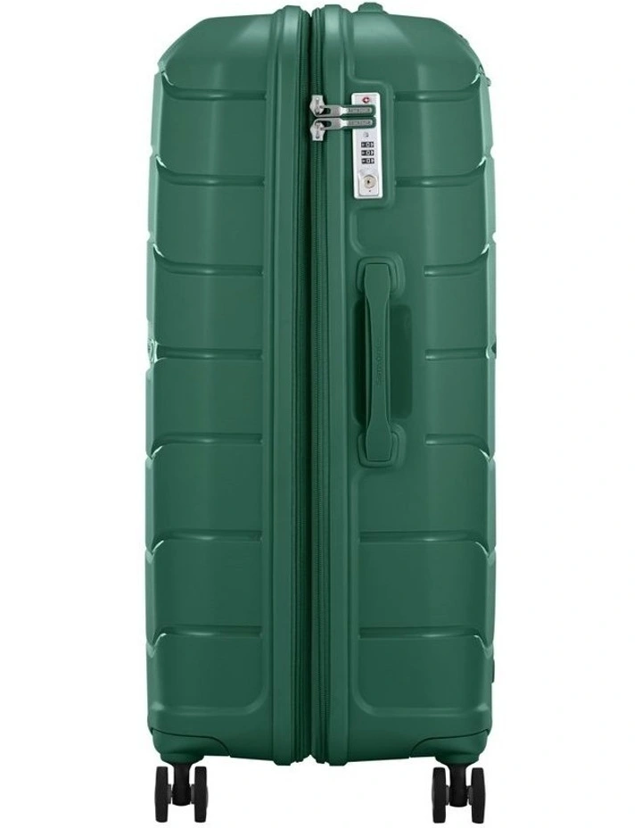Oc2lite Expandable Suitcase 75cm in Green image 3