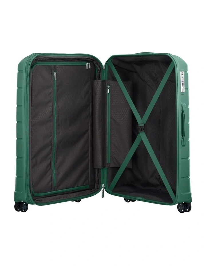 Oc2lite Expandable Suitcase 75cm in Green image 5