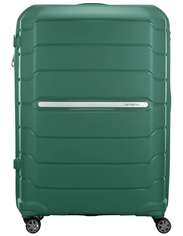 Oc2lite Expandable Suitcase 81cm in Green image 1