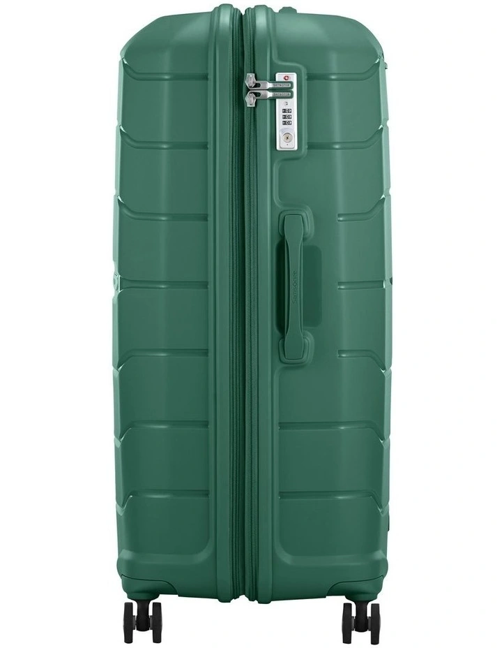 Oc2lite Expandable Suitcase 81cm in Green image 3