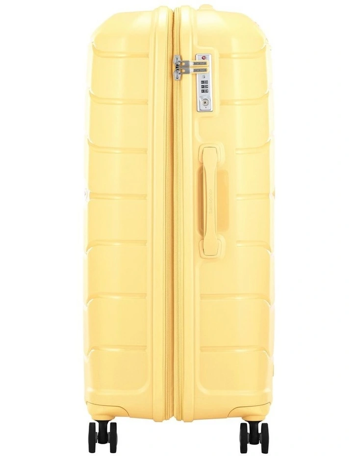 Oc2lite Expandable Suitcase 75cm in Yellow image 3