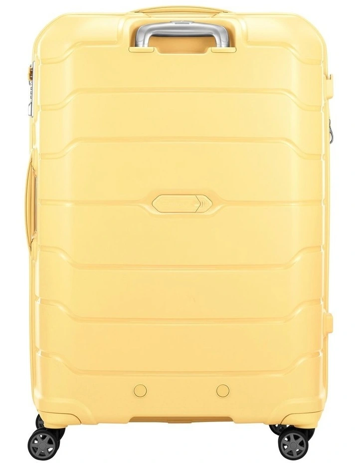 Oc2lite Expandable Suitcase 75cm in Yellow image 4