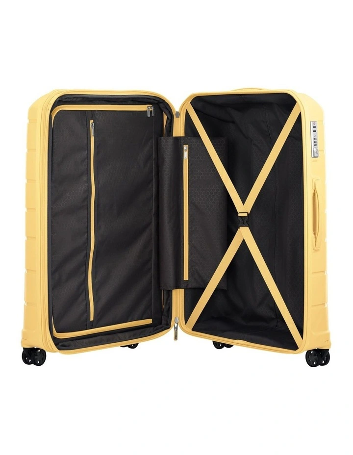 Oc2lite Expandable Suitcase 75cm in Yellow image 5