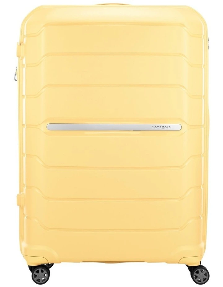 Oc2lite Expandable Suitcase 81cm in Yellow image 1