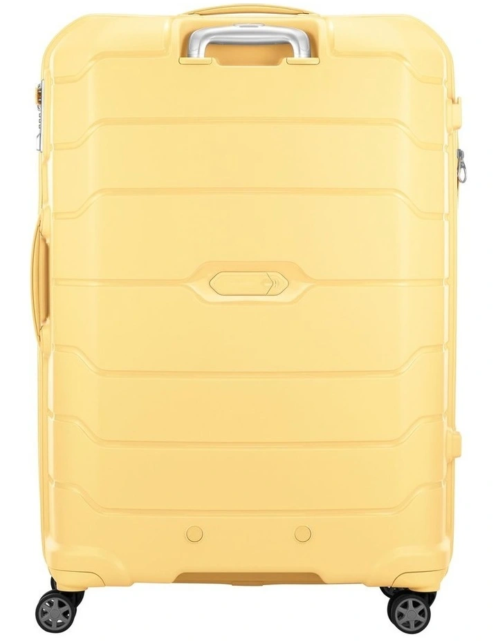 Oc2lite Expandable Suitcase 81cm in Yellow image 4