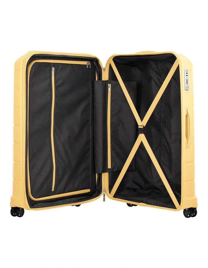 Oc2lite Expandable Suitcase 81cm in Yellow image 5