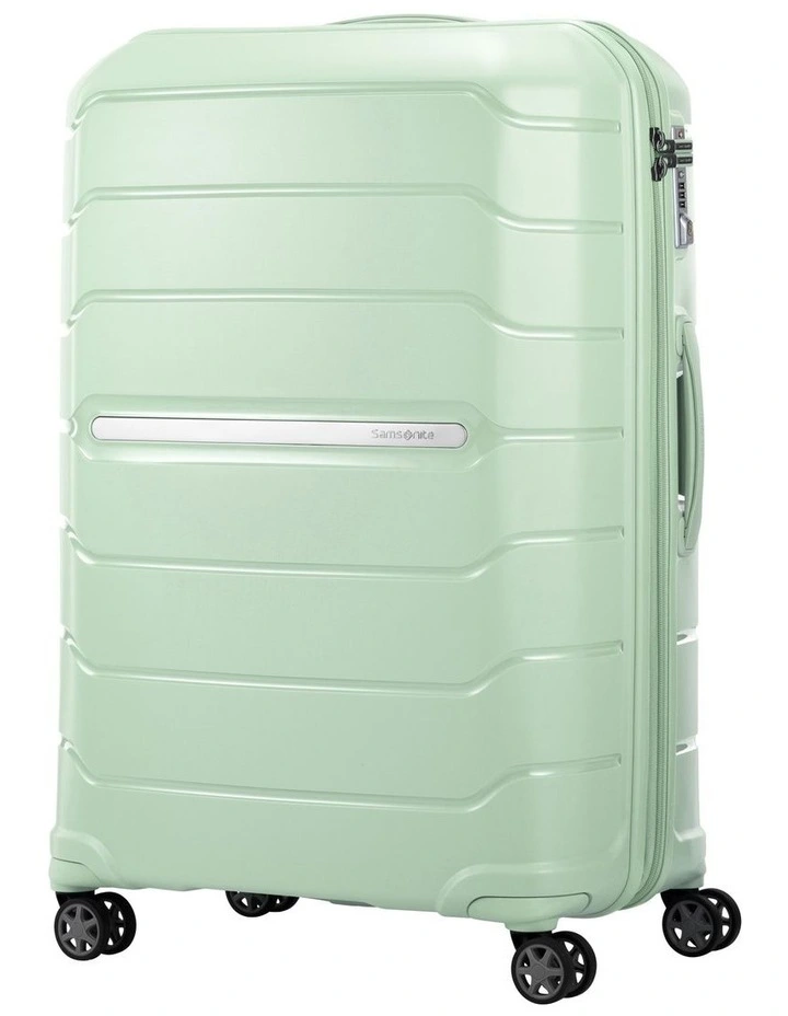 Oc2lite Expandable Suitcase 75cm in Green image 2