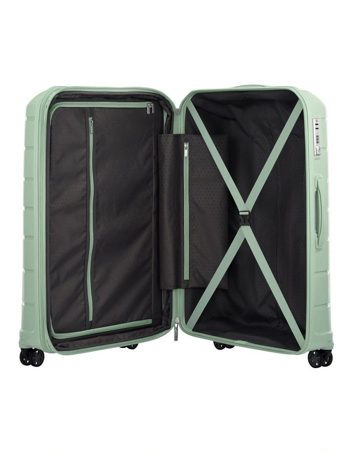 Oc2lite Expandable Suitcase 75cm in Green image 5