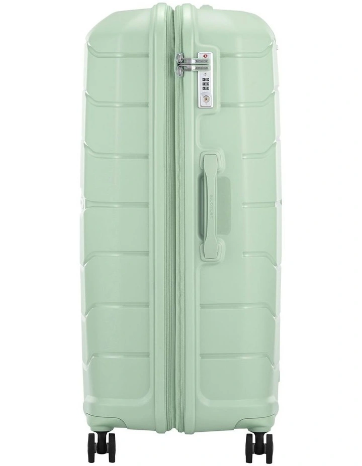 Oc2lite Expandable Suitcase 81cm in Green image 3