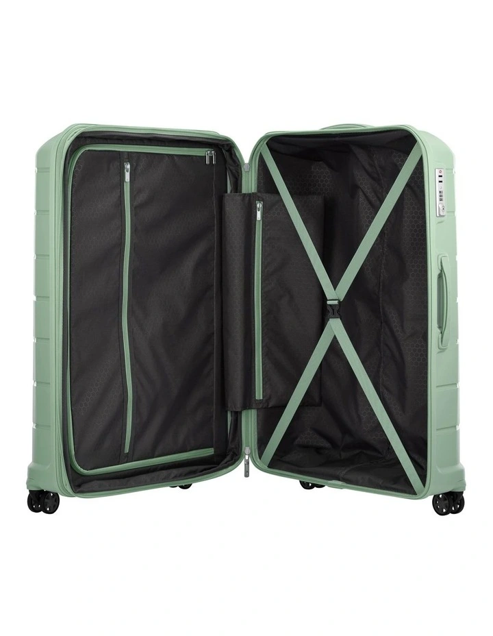 Oc2lite Expandable Suitcase 81cm in Green image 5