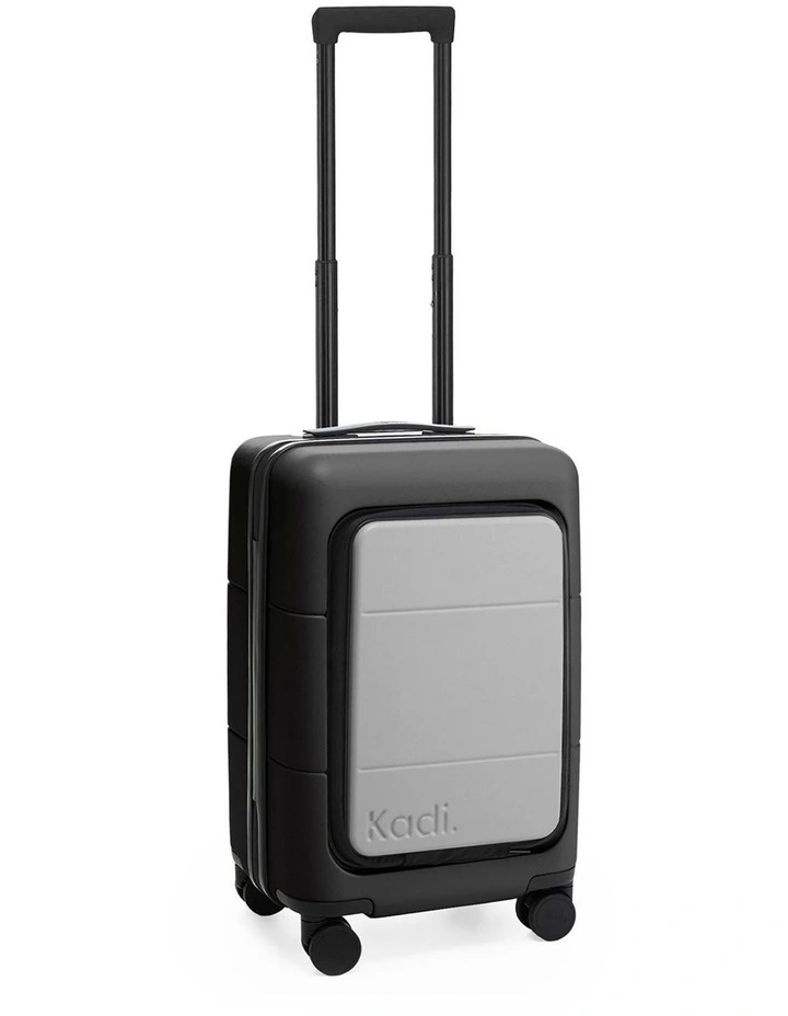 Carry-on TTIK-4-N Business Hardshell Suitcase in Charcoal/Pebble image 1