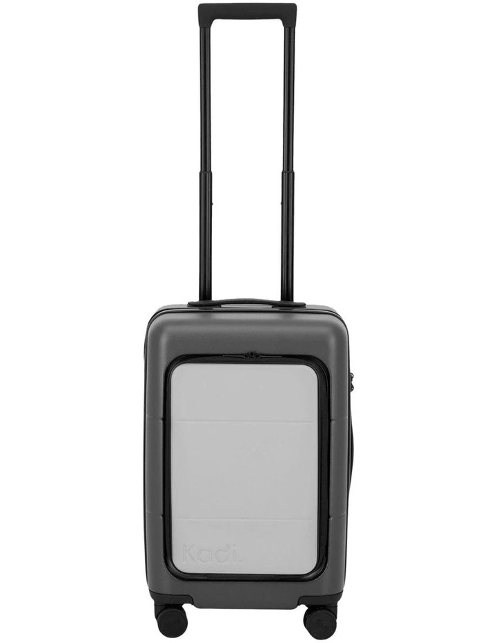 Carry-on TTIK-4-N Business Hardshell Suitcase in Charcoal/Pebble image 1