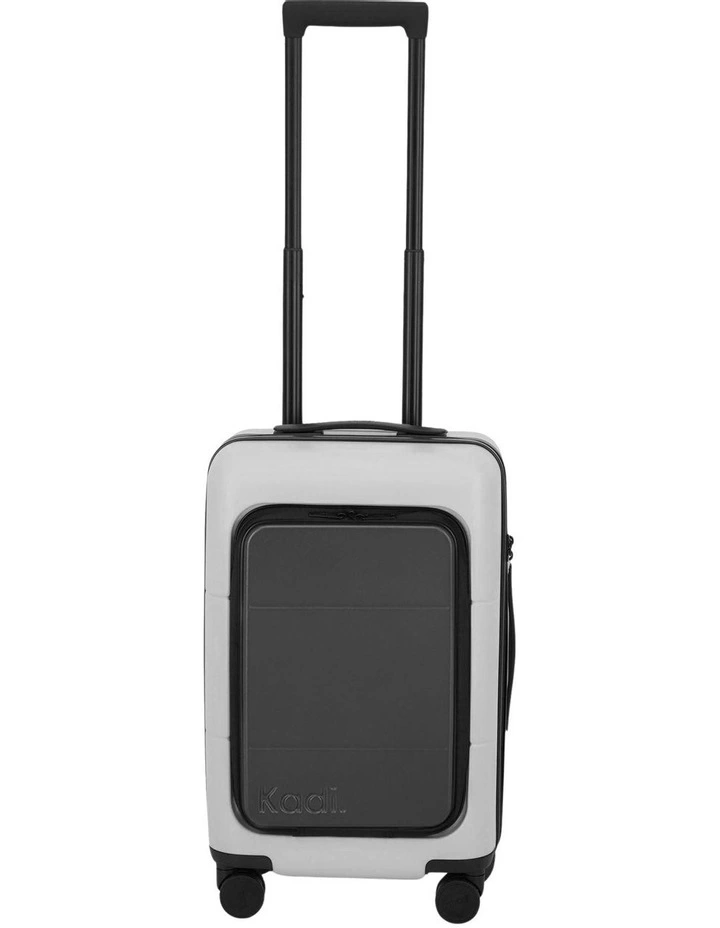 Carry-on TTIK-4-P Business Hardshell Suitcase in Pebble/Charcoal image 1