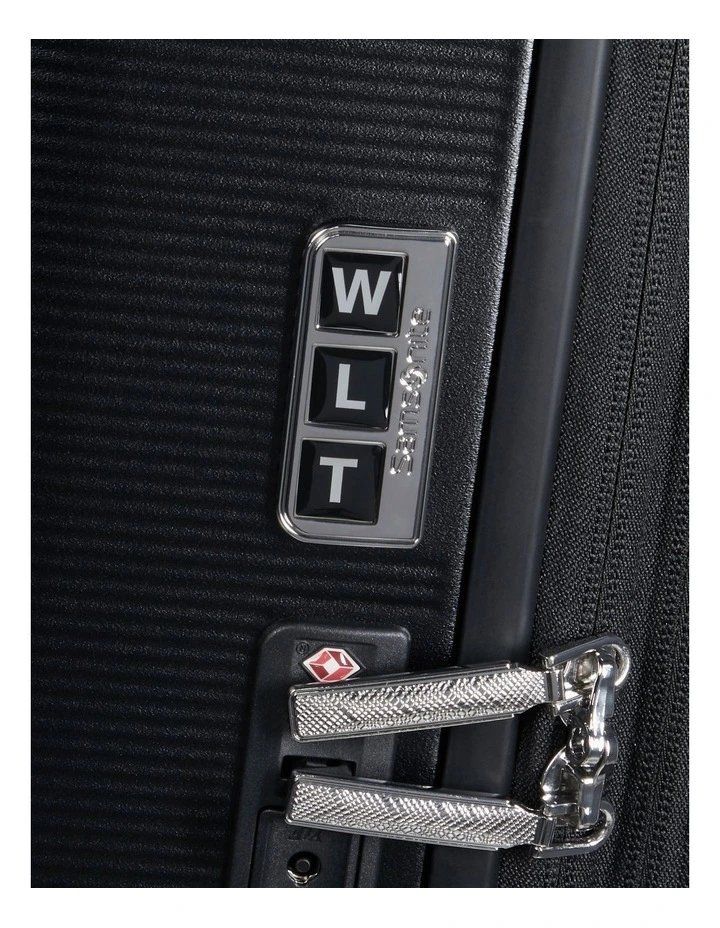Image Expandable Suitcase 75cm in Black image 7