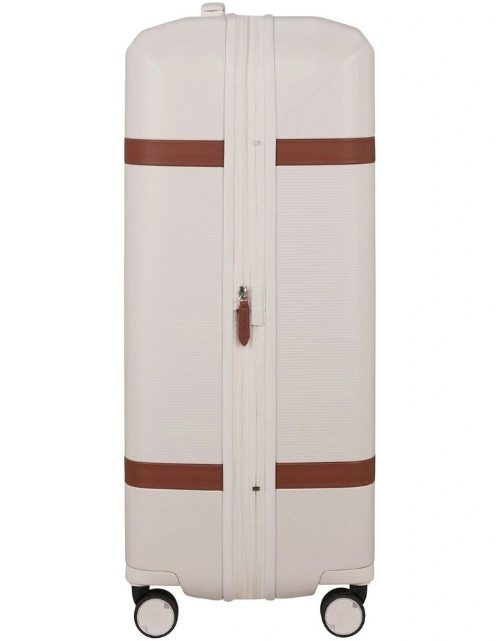 Image Expandable Suitcase 75cm in White image 4