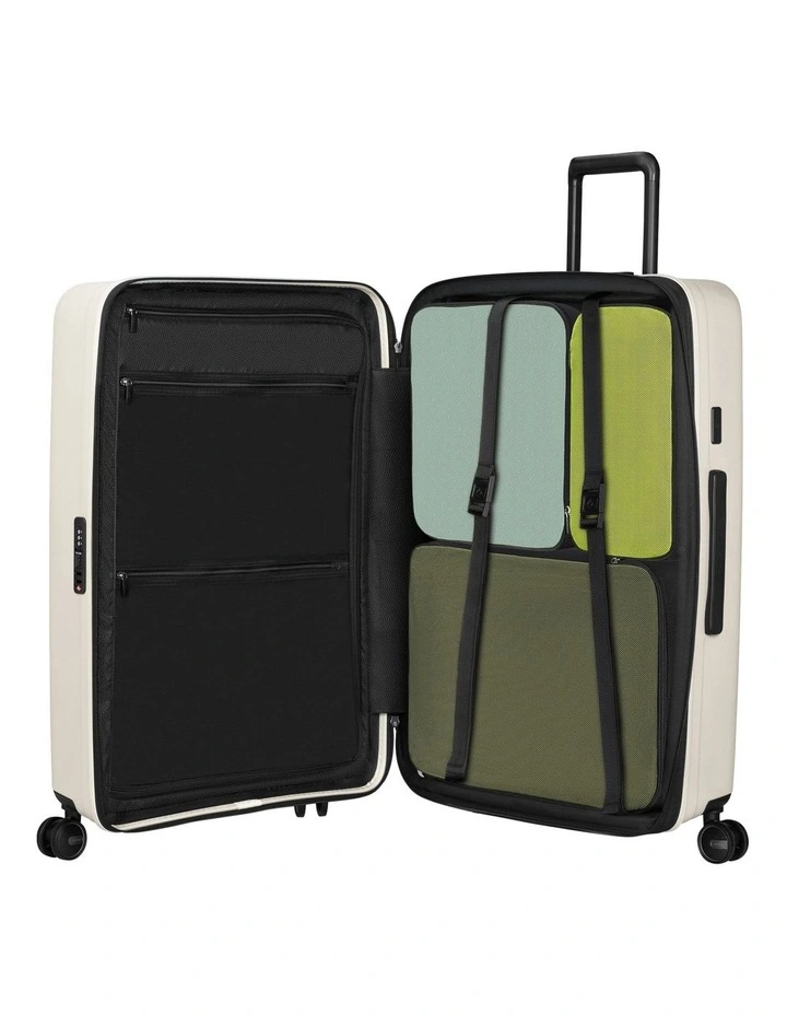 Restackd 75cm Expandable Suitcase in Cream image 6
