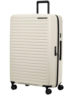 Restackd 81cm Expandable Suitcase in Cream