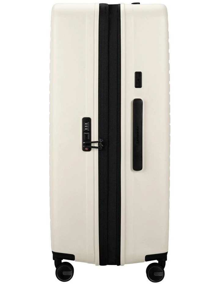 Restackd 81cm Expandable Suitcase in Cream image 2