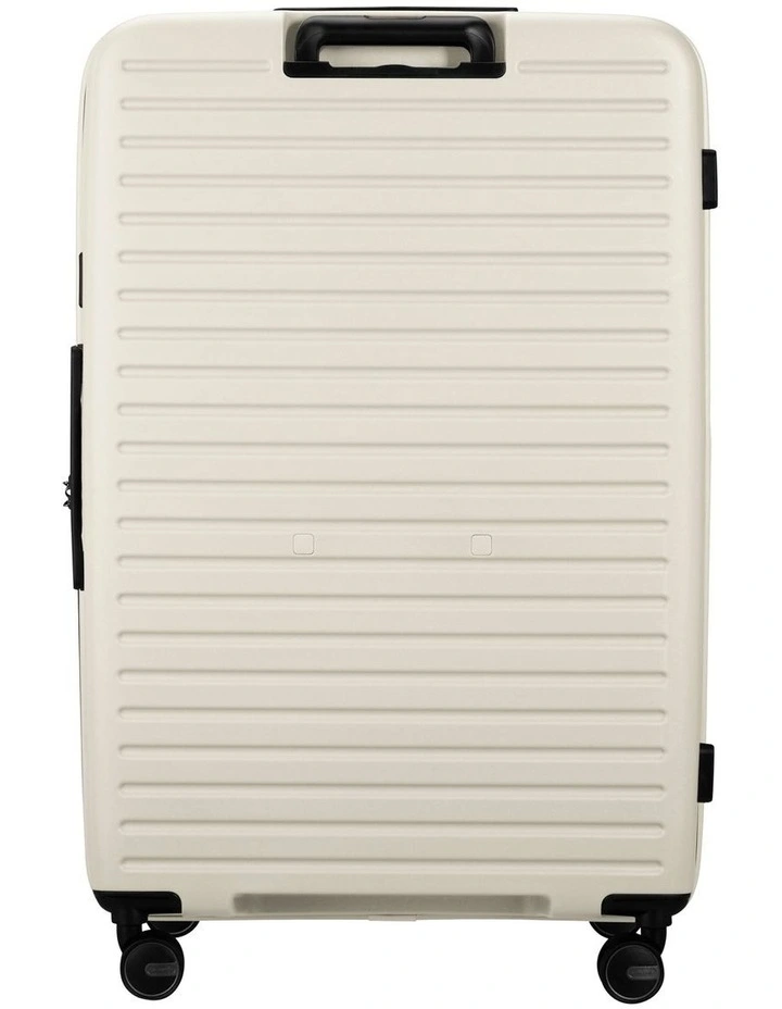 Restackd 81cm Expandable Suitcase in Cream image 3