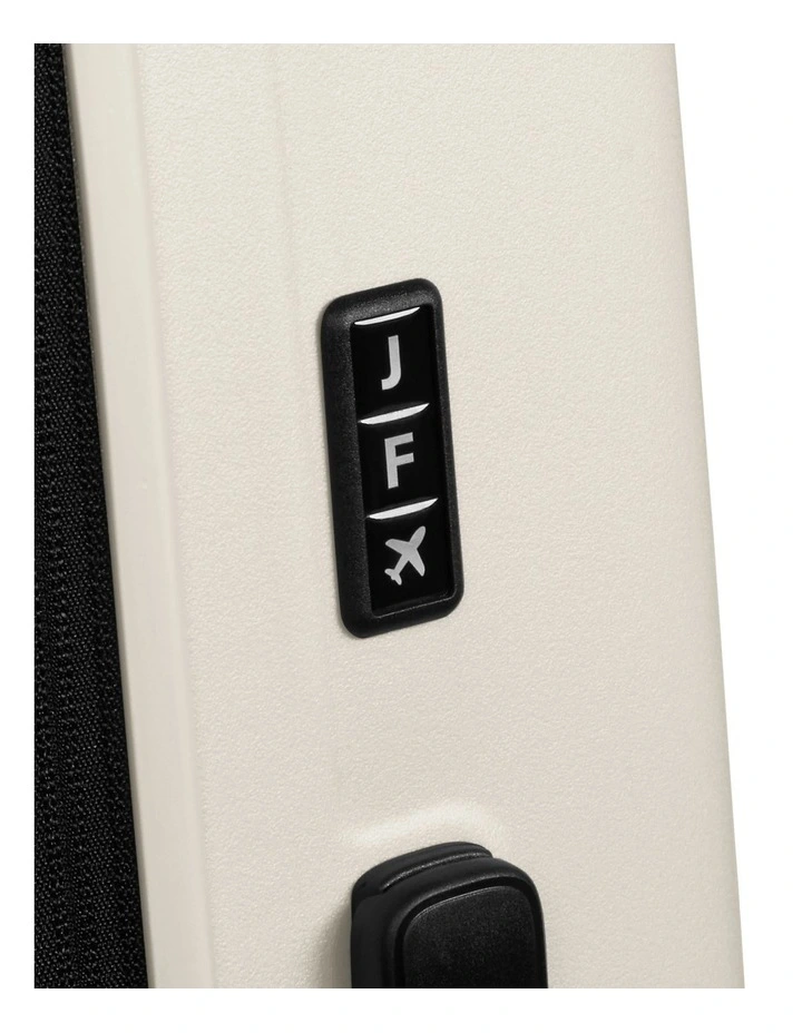 Restackd 81cm Expandable Suitcase in Cream image 7