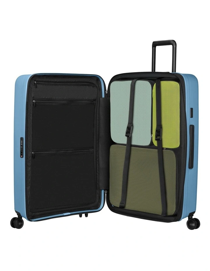 Restackd Expandable Suitcase 75cm in Blue image 6