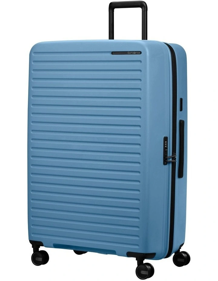 Restackd Expandable Suitcase 81cm in Blue image 1