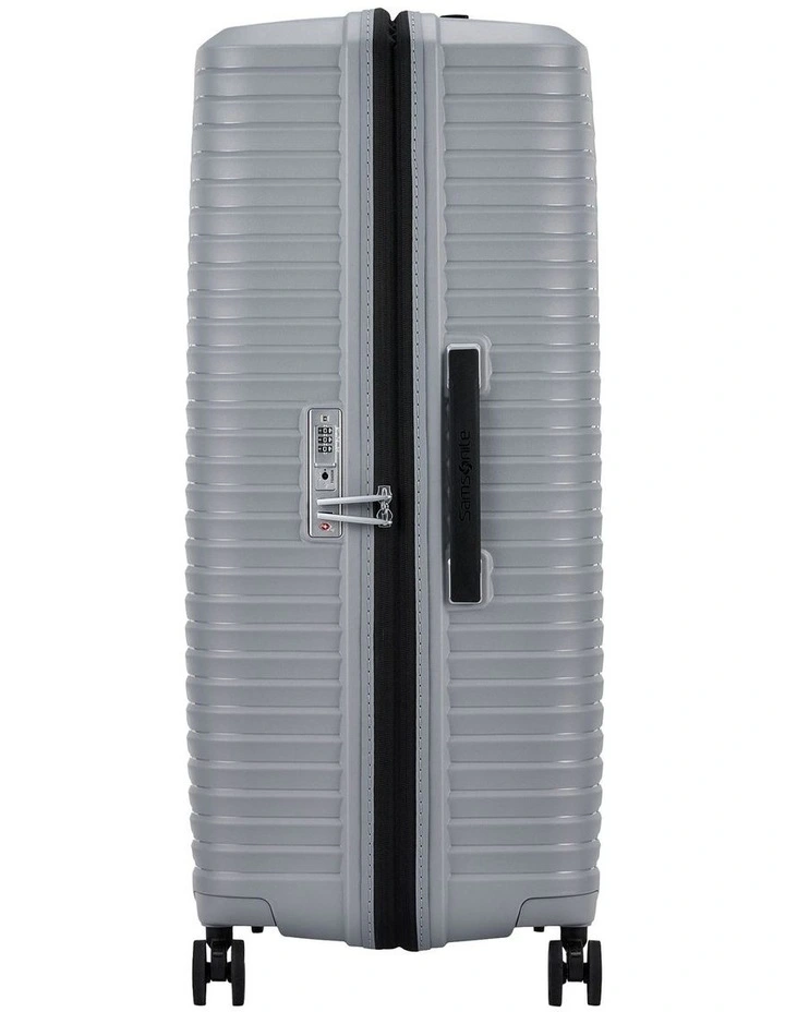Upscape Expandable Suitcase 81cm in Silver image 3