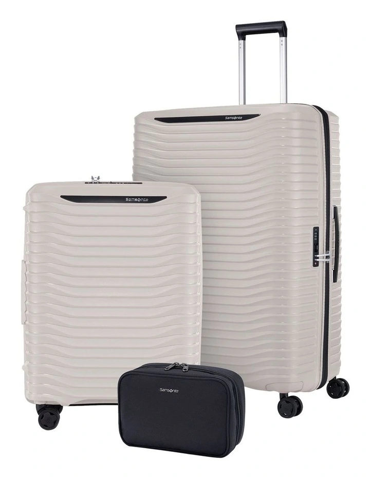Upscape Suitcase Set 3 Piece in Grey image 1