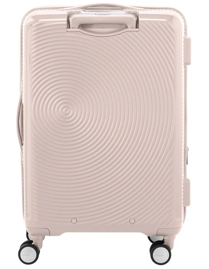 Curio Book Opening Medium Suitcase Expandable (68cm) in Dusty Pink image 4