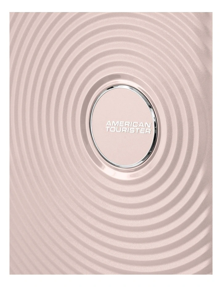Curio Book Opening Medium Suitcase Expandable (68cm) in Dusty Pink image 6