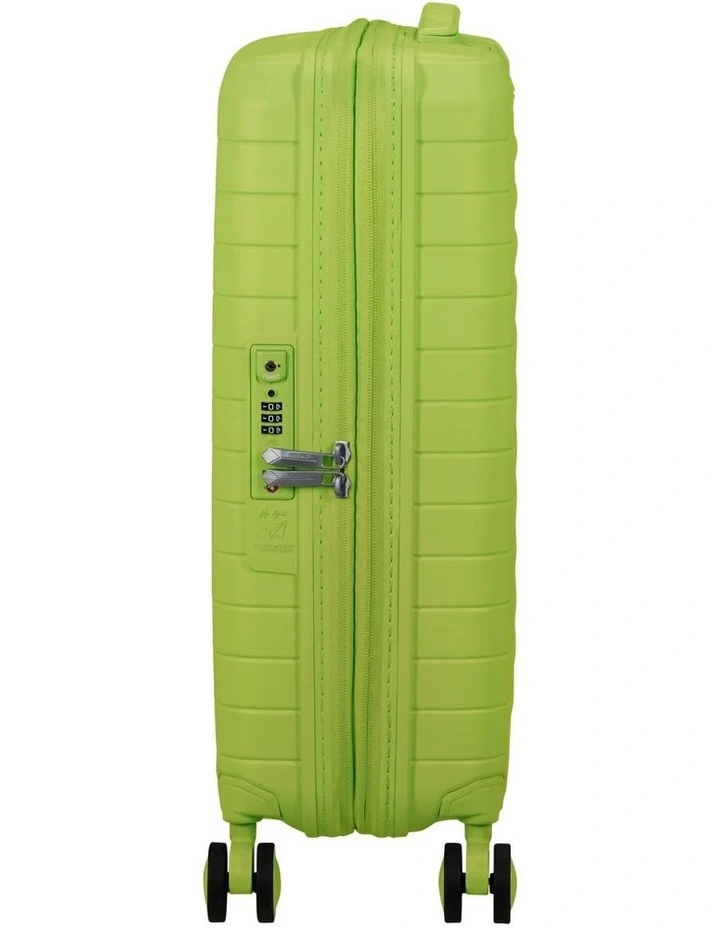 Fastforward Expandable Spinner Suitcase 55cm in Neon Lime image 3