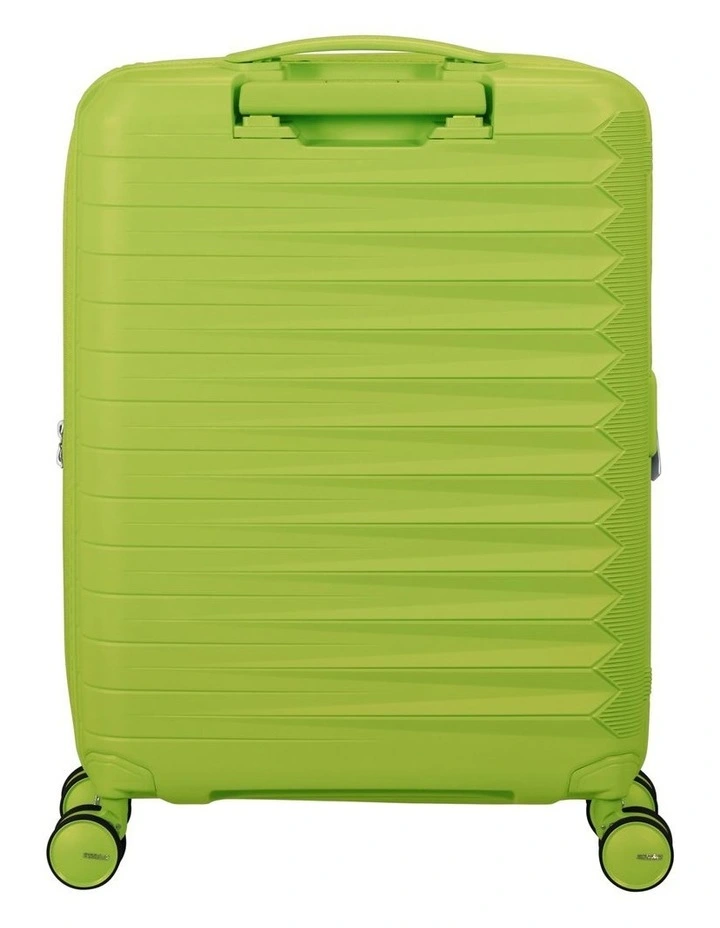 Fastforward Expandable Spinner Suitcase 55cm in Neon Lime image 4