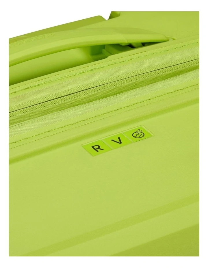 Fastforward Expandable Spinner Suitcase 55cm in Neon Lime image 6