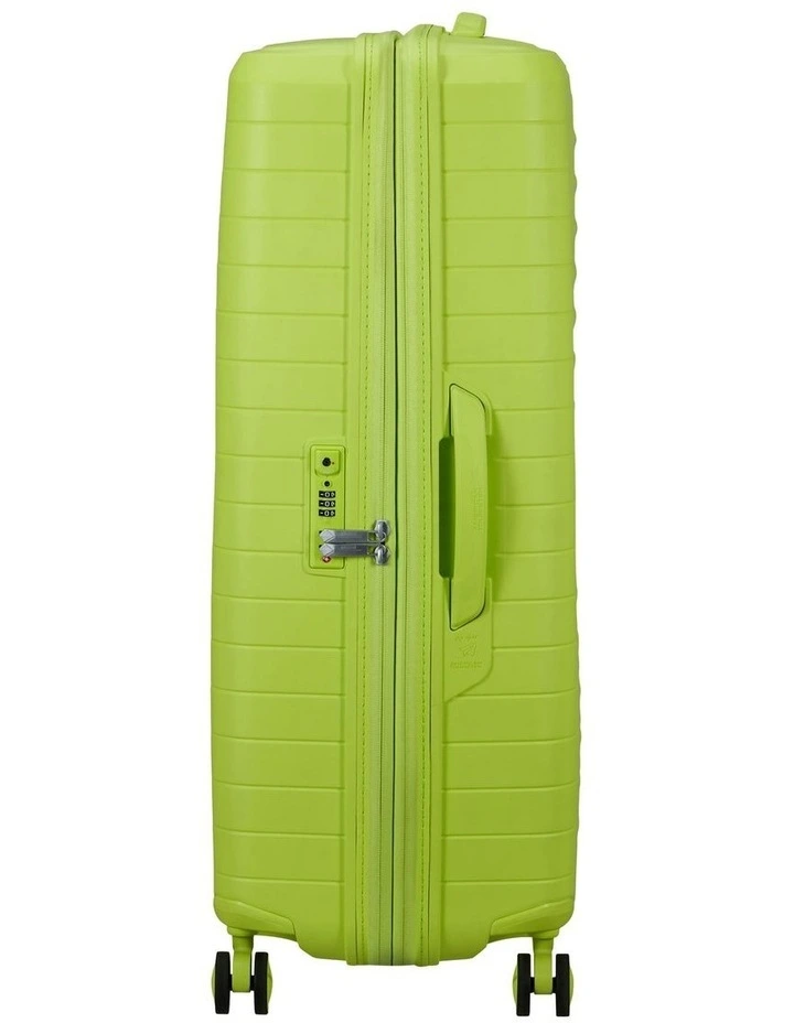 Fastforward Expandable Spinner Suitcase 78cm in Neon Lime image 3
