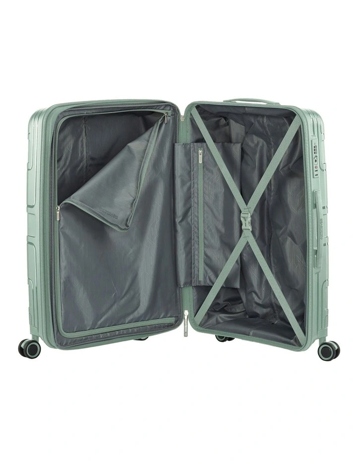 Light Max Spinner Suitcase 69cm in Urban Green image 4