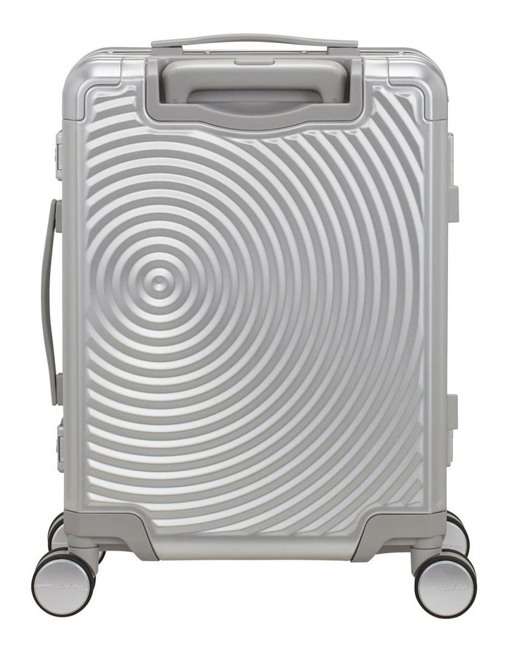 Soundbox Alu 55cm Spinner Suitcase in Silver image 4