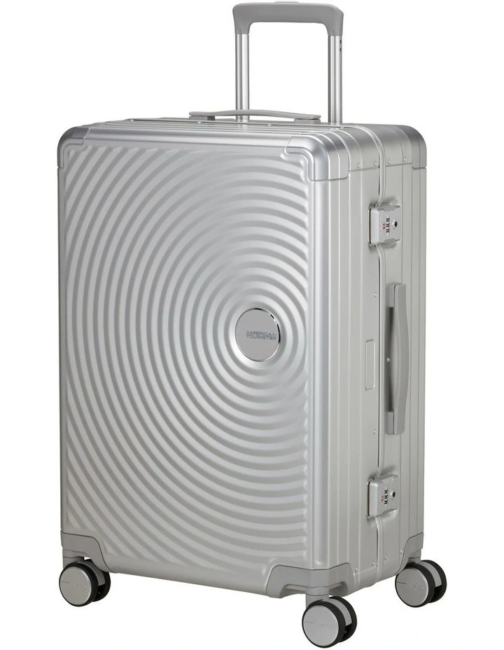 Soundbox Alu 68cm Spinner Suitcase in Silver image 2