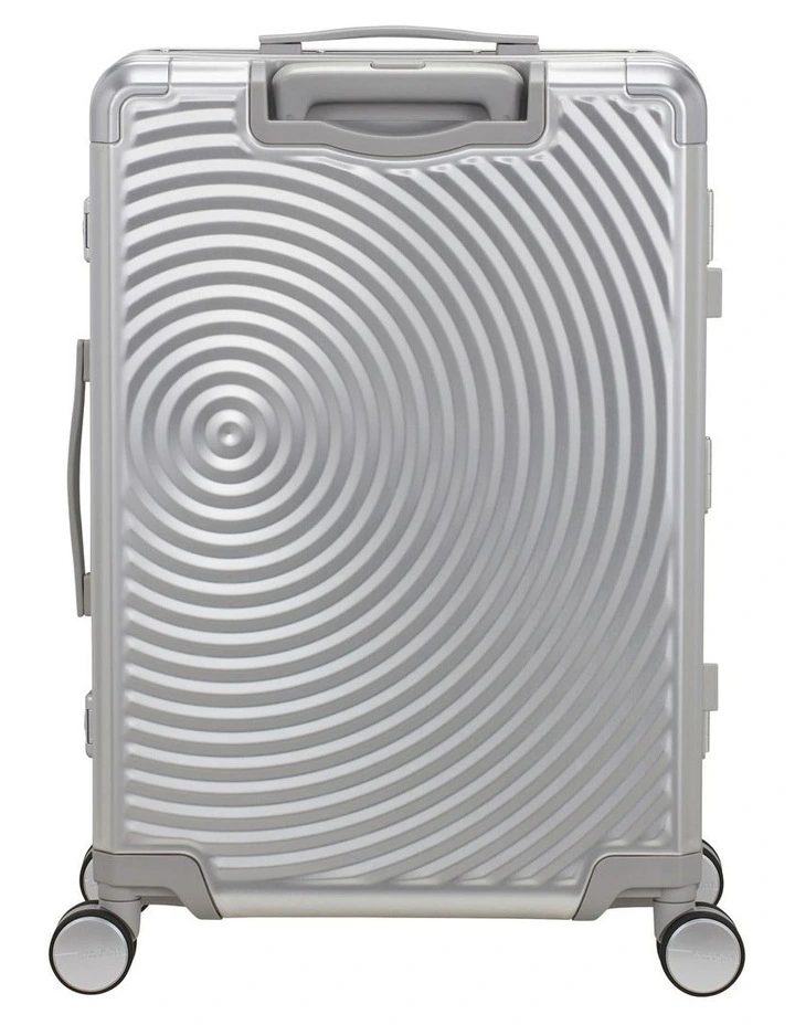 Soundbox Alu 68cm Spinner Suitcase in Silver image 4