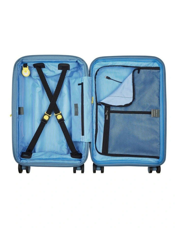 LUTECE 55cm Carry On Suitcase in Blue 00280080112 image 3