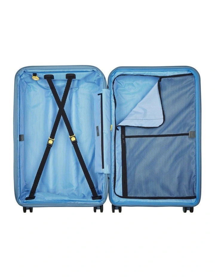 LUTECE 81cm XLarge Suitcase in Blue 00280083012 image 3