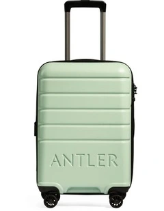 LOGO B1 4W Expandable Carry On Hardcase Suitcase in Aspen Green